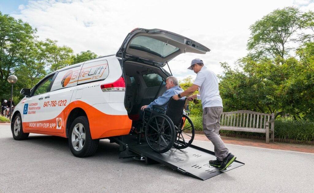 BriteLift Wheelchair Accessible Van NEMT Chicago and Southeast Wisconsin