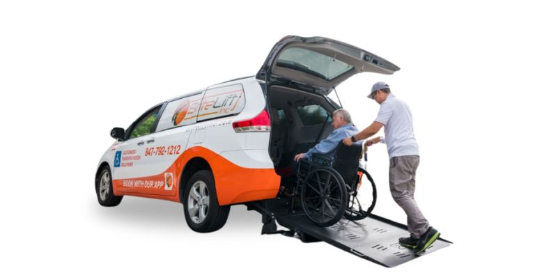 BriteLift Wheelchair Accessible medical transportation nemt chicago illinois best handicap disabled ride service van transport